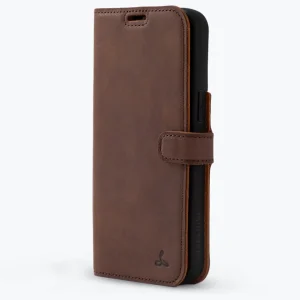 Apple iPhone 15 Pro Max - Vintage Leather Wallet Phone Case
