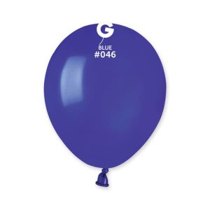 100 Balões Azuis pequenos Standard de 13 cm GEMAR