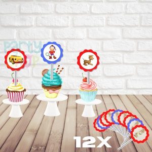 Mini Toppers Para Festa De Noddy