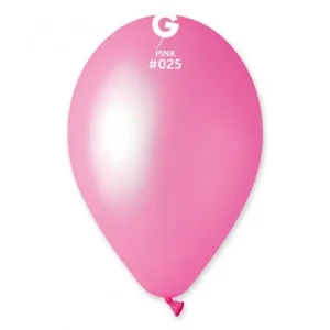 100 Balões Rosa Neon de 30 cm GEMAR