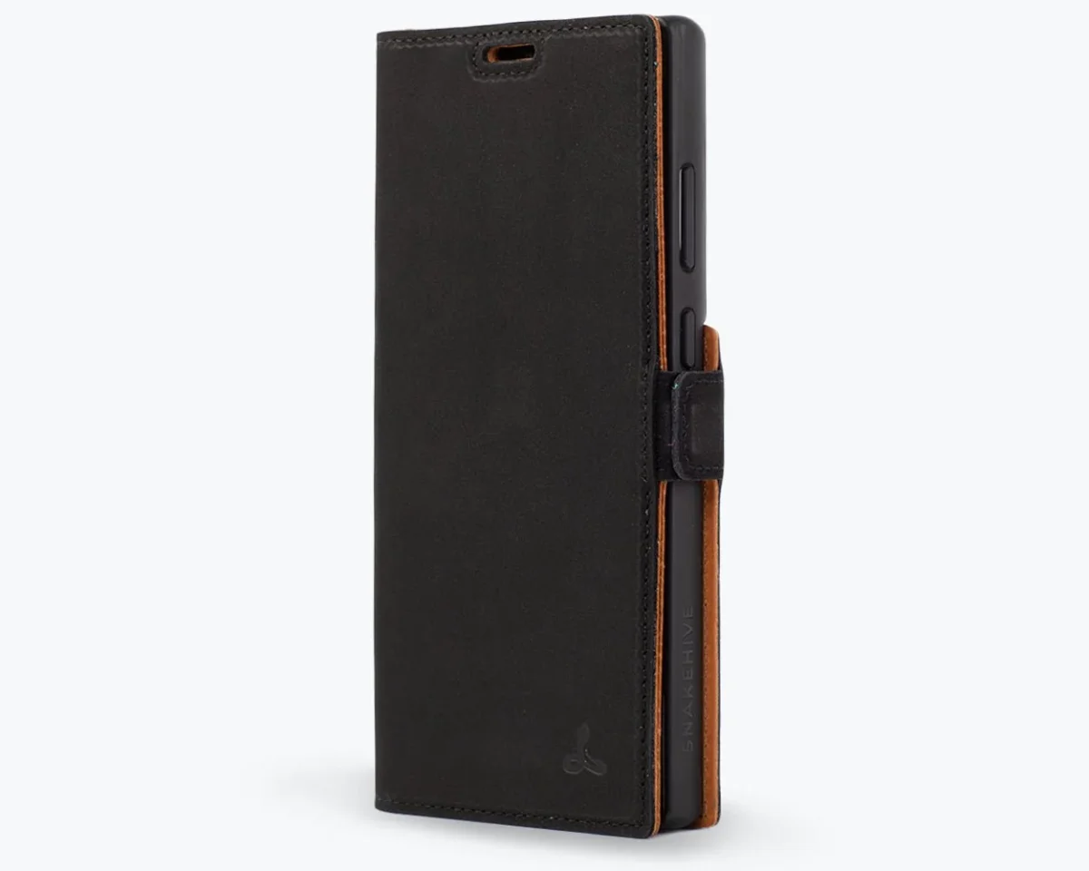 Samsung Galaxy S23 Ultra - Vintage Leather Wallet Phone Case (Side Clasp) - Image 4