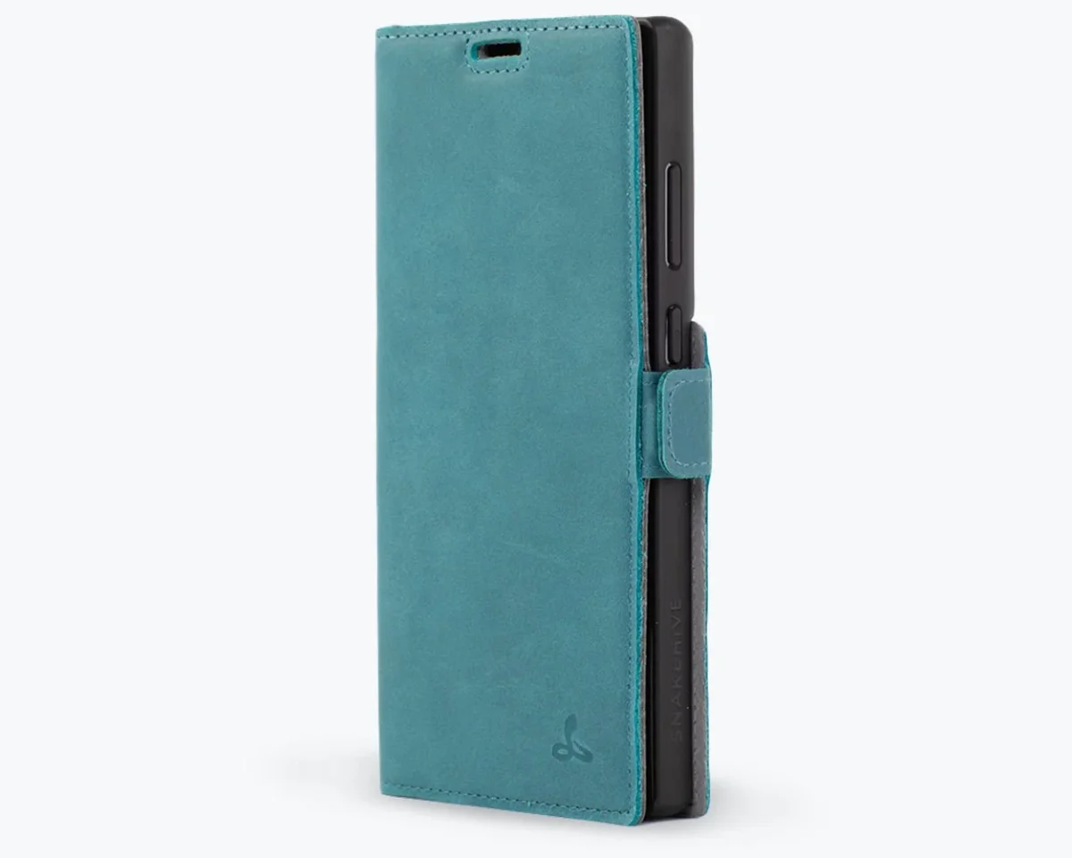 Samsung Galaxy S23 Ultra - Vintage Leather Wallet Phone Case (Side Clasp) - Image 6