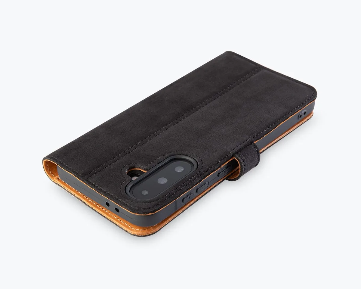 Samsung Galaxy A37 - Vintage Leather Wallet Phone Case - Image 7