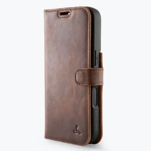 Apple iPhone 16 Pro - Vintage Leather Wallet Phone Case