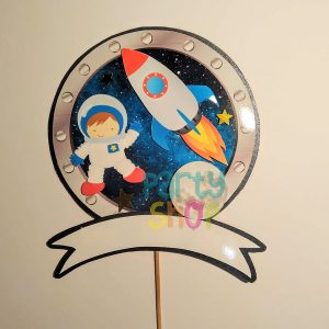 Topo de bolo Espaço