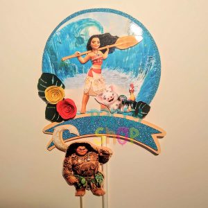 Topo de bolo Vaiana Moana