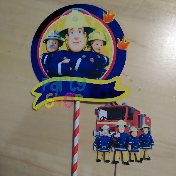 Topo de bolo Bombeiro - Image 2