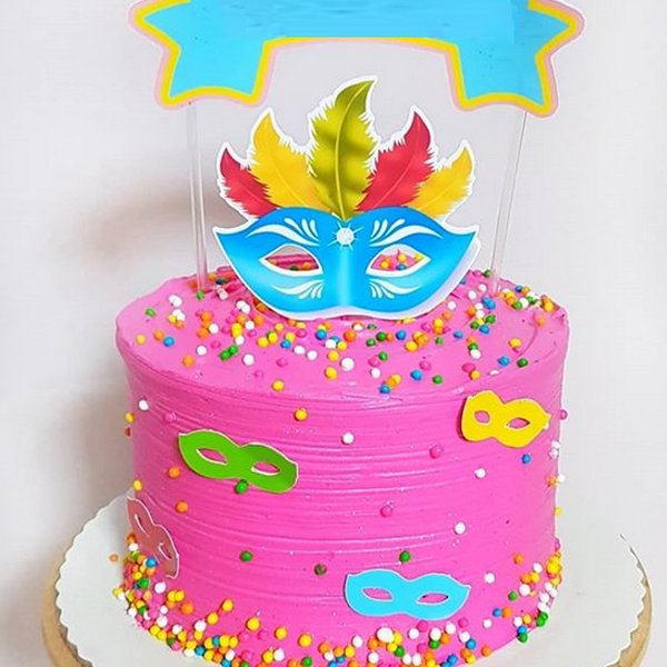 Topo de bolo Carnaval - Image 2