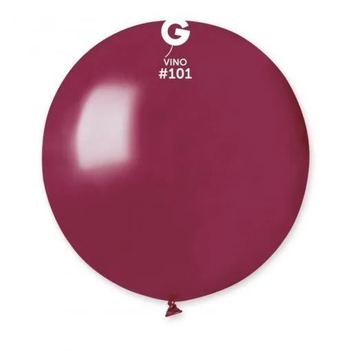 25 Balões Vino de 48 cm GEMAR