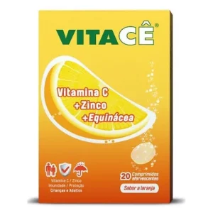 Vitacê Comprimidos efervescentes, 20Unidade(s) 12A+ Laranja